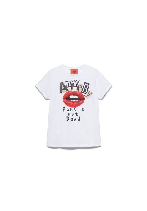 punk mezza manica lips ANIYE BY | T-shirt | 18151500268