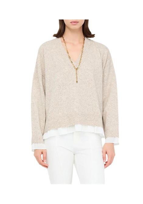  LIU JO white | SWEATSHIRT | MF5123MA90QP9067