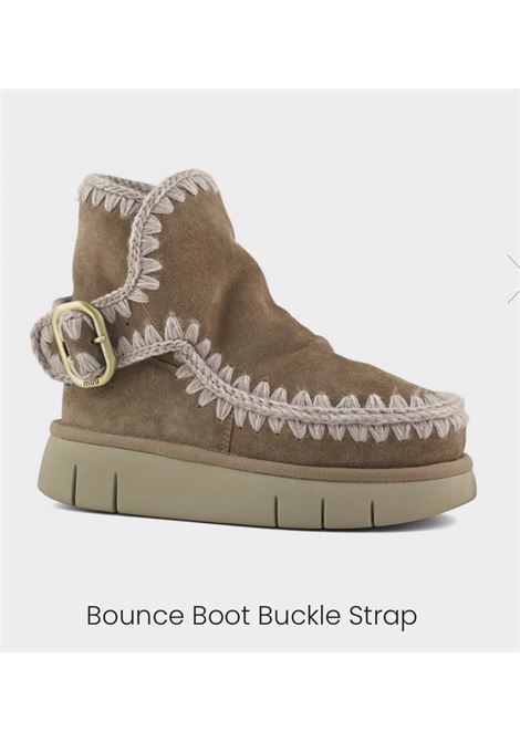 bounce boot bockle strap MOU | Stivali | MU.FW531020APKBR