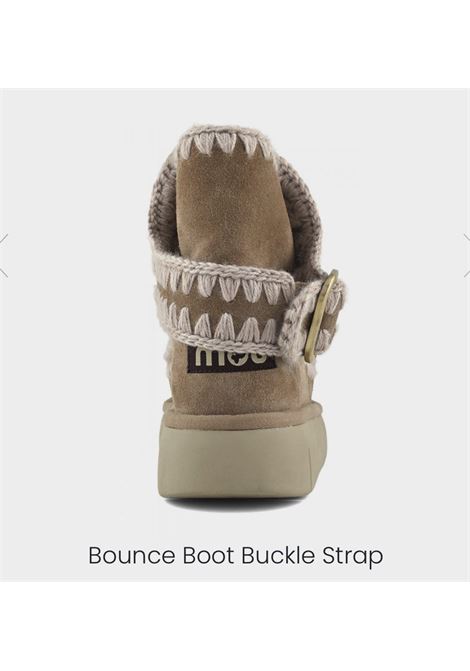 bounce boot bockle strap MOU | Stivali | MU.FW531020APKBR