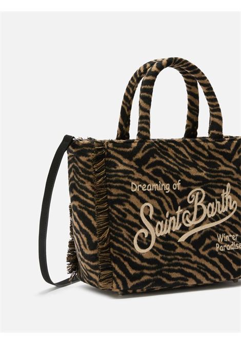 colette felt zebra tracolla 25x33x12 SAINT BARTH | Borsa | COL003701322I18