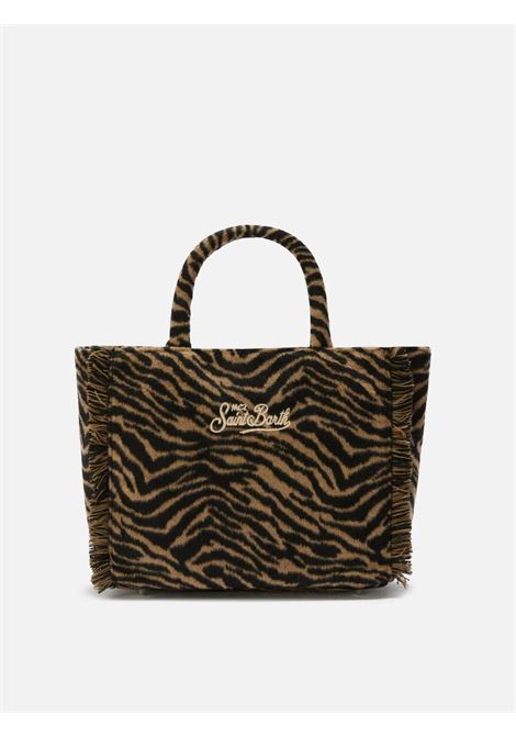 colette felt zebra tracolla 25x33x12 SAINT BARTH | Borsa | COL003701322I18