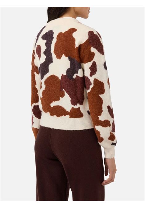 danya cow print mohaire SAINT BARTH | Maglia | DANY001100364I10