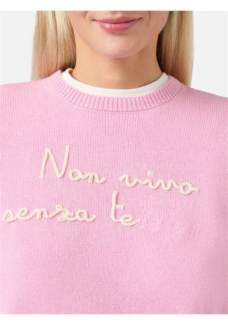 new queen non vivo senza telefono  ricamata regular SAINT BARTH | Maglia | QUE001002124I23