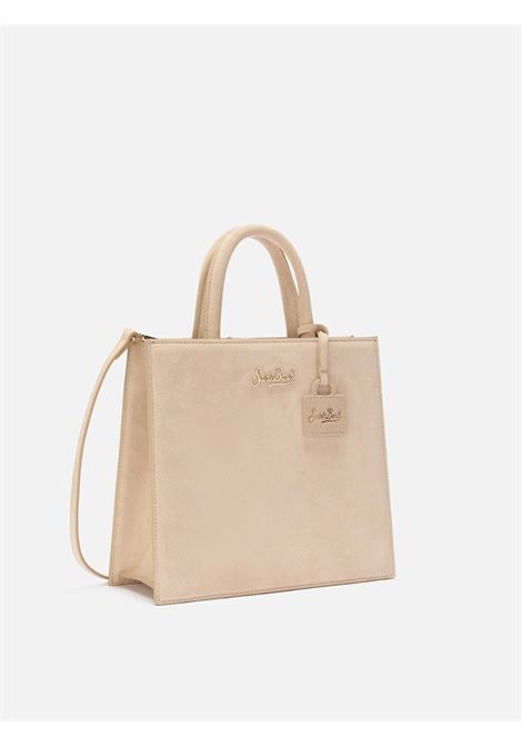 shop bag midi suede 24.5x22x9 con tracollo SAINT BARTH | Borsa | SHBM000100556I11