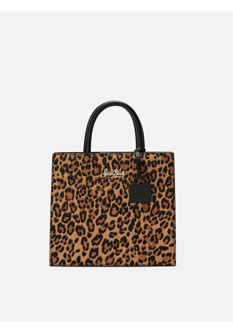 shop bag mini leo brushed pelle 24.5x22x9 con tracollo SAINT BARTH | Borsa | SHBM000200501I18