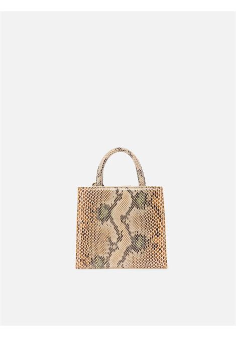 shop bag mini printed snake  24.5x22x9 con tracollo SAINT BARTH | Borsa | SHBM000200715I11