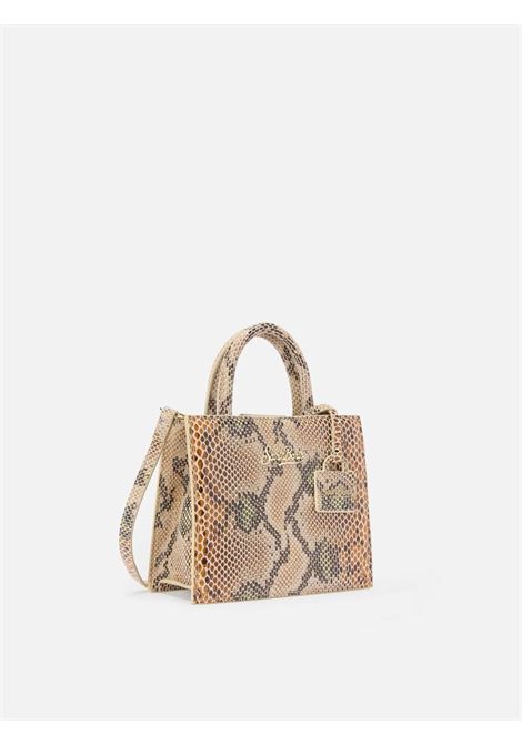 shop bag mini printed snake  24.5x22x9 con tracollo SAINT BARTH | Borsa | SHBM000200715I11