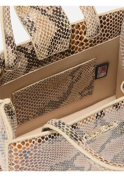 shop bag mini printed snake  24.5x22x9 con tracollo SAINT BARTH | Borsa | SHBM000200715I11