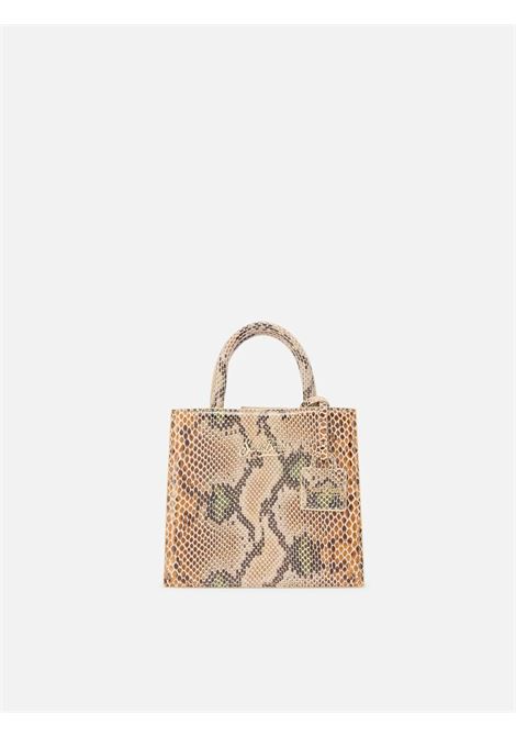 shop bag mini printed snake  24.5x22x9 con tracollo SAINT BARTH | Borsa | SHBM000200715I11