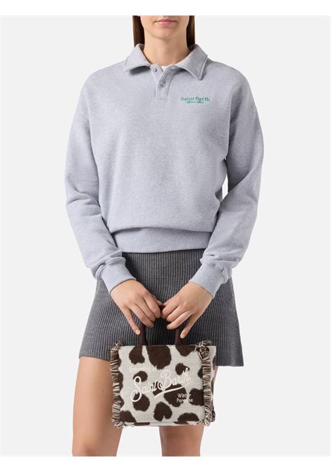 vanity mini felt cow tracolla 19x21x9 SAINT BARTH | Borsa | VAMI02401434I10