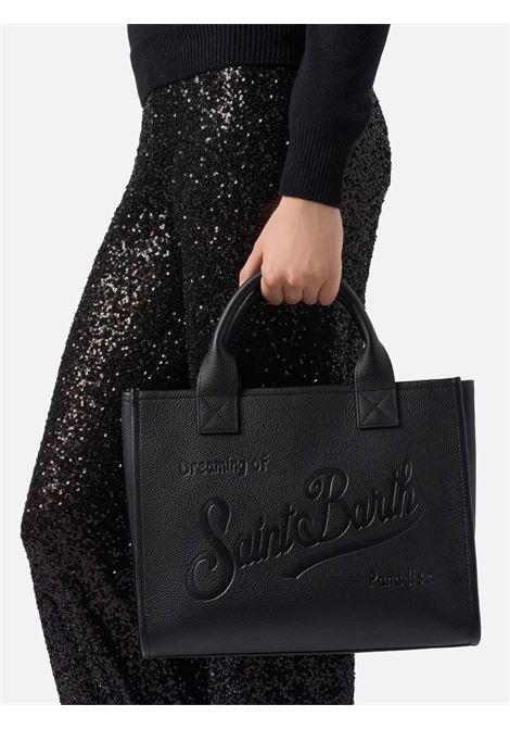 vanity large grain leather shopper tracolla 2 manici SAINT BARTH | Borsa | VANBG00100748I00