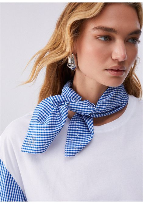  LIU JO BLUE DENIM | T-SHIRT | WA6202JS904P9326