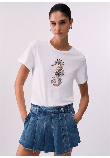  LIU JO white | T-shirt | WA6237JS923P9778