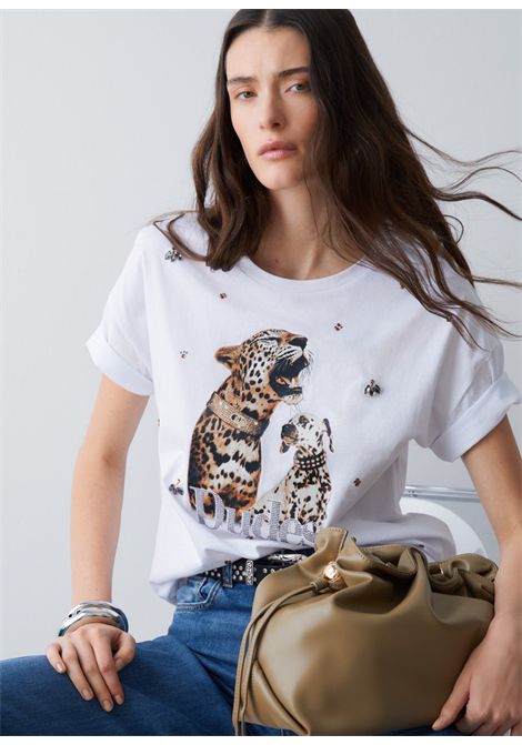  LIU JO white | T-shirt | WA6331JS904P9272