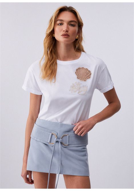  LIU JO white | T-SHIRT | WA6413JS904P9378