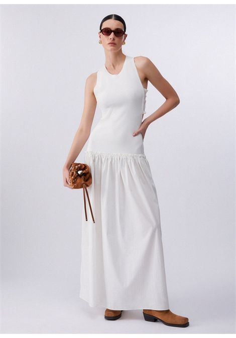  LIU JO white | Abito lungo | WA6466MS55N10701