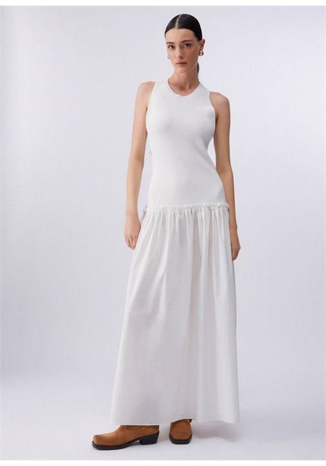  LIU JO white | Abito lungo | WA6466MS55N10701