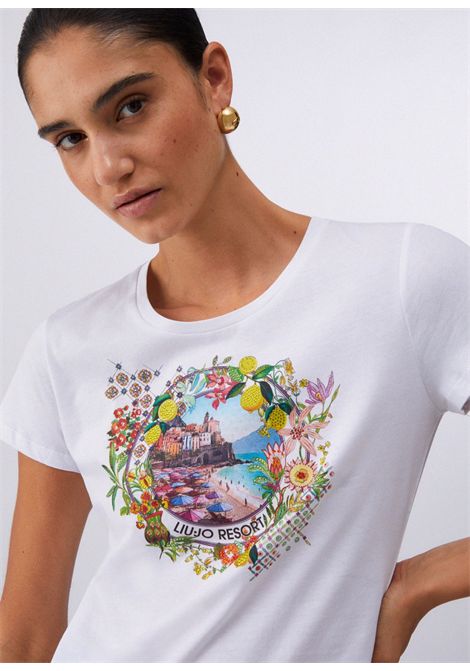  LIU JO white | T-SHIRT | WA6476JS923P9454