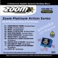 Zoom Platinum Artists - Volume 73 by Karaoke - Various Artists
