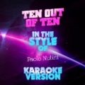 Ten out of Ten (In the Style of Paolo Nutini) [Karaoke Version] - Single by Ameritz Audio Karaoke