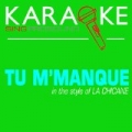 Tu M'manque (In the Style of La Chicane) [Karaoke Version] by ProSound Karaoke Band
