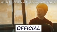 Alle Farben 'Please Tell Rosie' music video