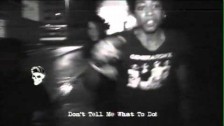 Cerebral Ballzy 'Don't Tell Me What To Do Video' music video