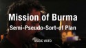 Mission Of Burma 'Semi-Pseudo-Sort-of Plan' Music Video