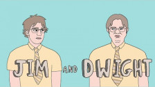 Tom Rosenthal 'Jim and Dwight' music video