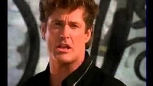 David Hasselhoff 'Until The Last Teardrop Falls' music video