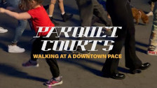 Parquet Courts 'Walking at a Downtown Pace' music video