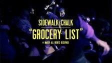 Sidewalk Chalk 'Grocery List' music video
