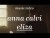 Anna Calvi 'Eliza' music video