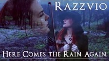 Razzvio 'Here Comes The Rain Again' music video