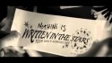 Bloodgroup 'Nothing Is Written In The Stars' Music Video