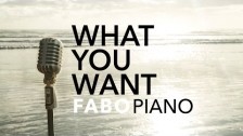 Fabo Piano 'What You Want' music video