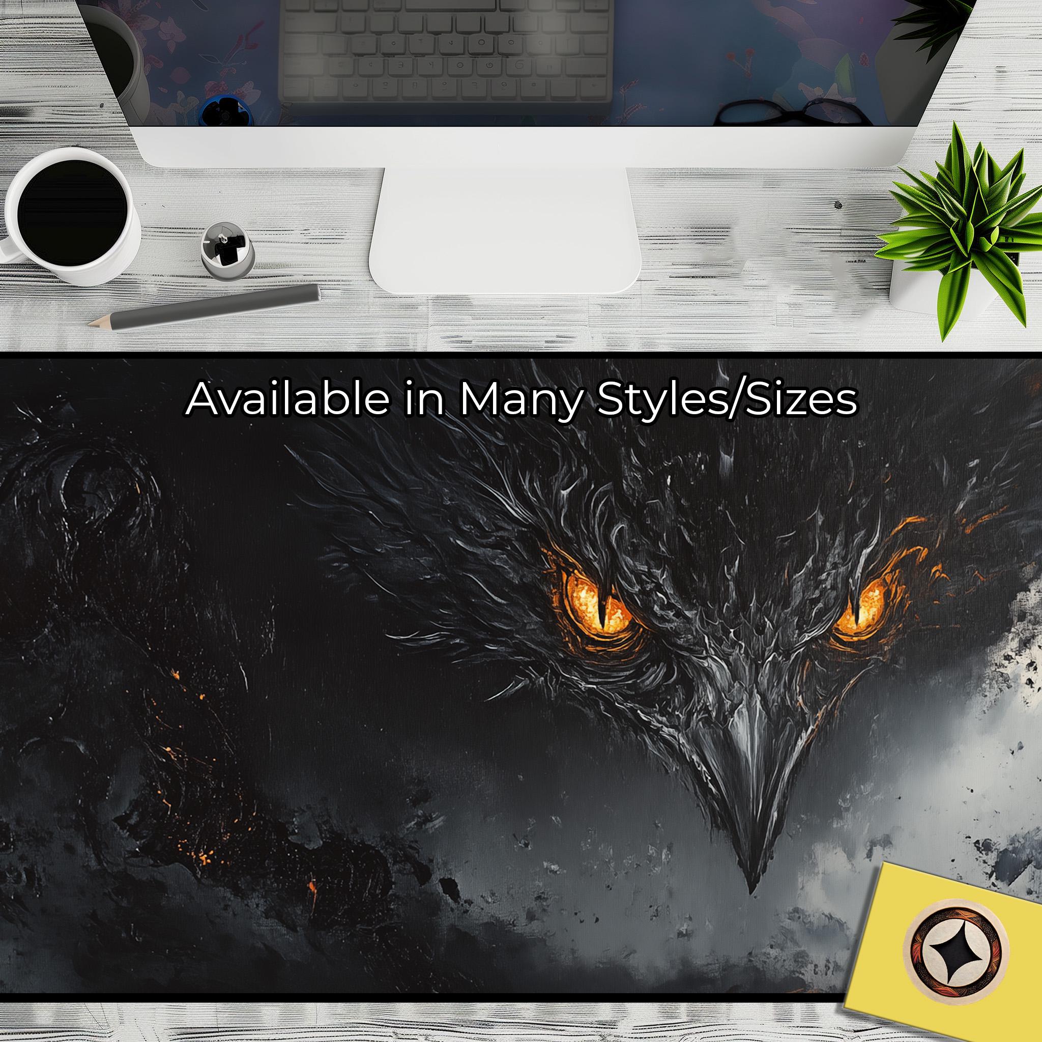 Angry Crow Specter Gaming Playmat for TCG or PC Gamers – Game Table Decor – Gamer Gift for Husband or Son or Boyfriend – Oversized Desk Pad 1881918078 9835 Angry Crow Specter Gaming Playmat for TCG or PC Gamers – Game Table Decor – Gamer Gift for Husband or Son or Boyfriend – Oversized Desk Pad 1881918078 9835