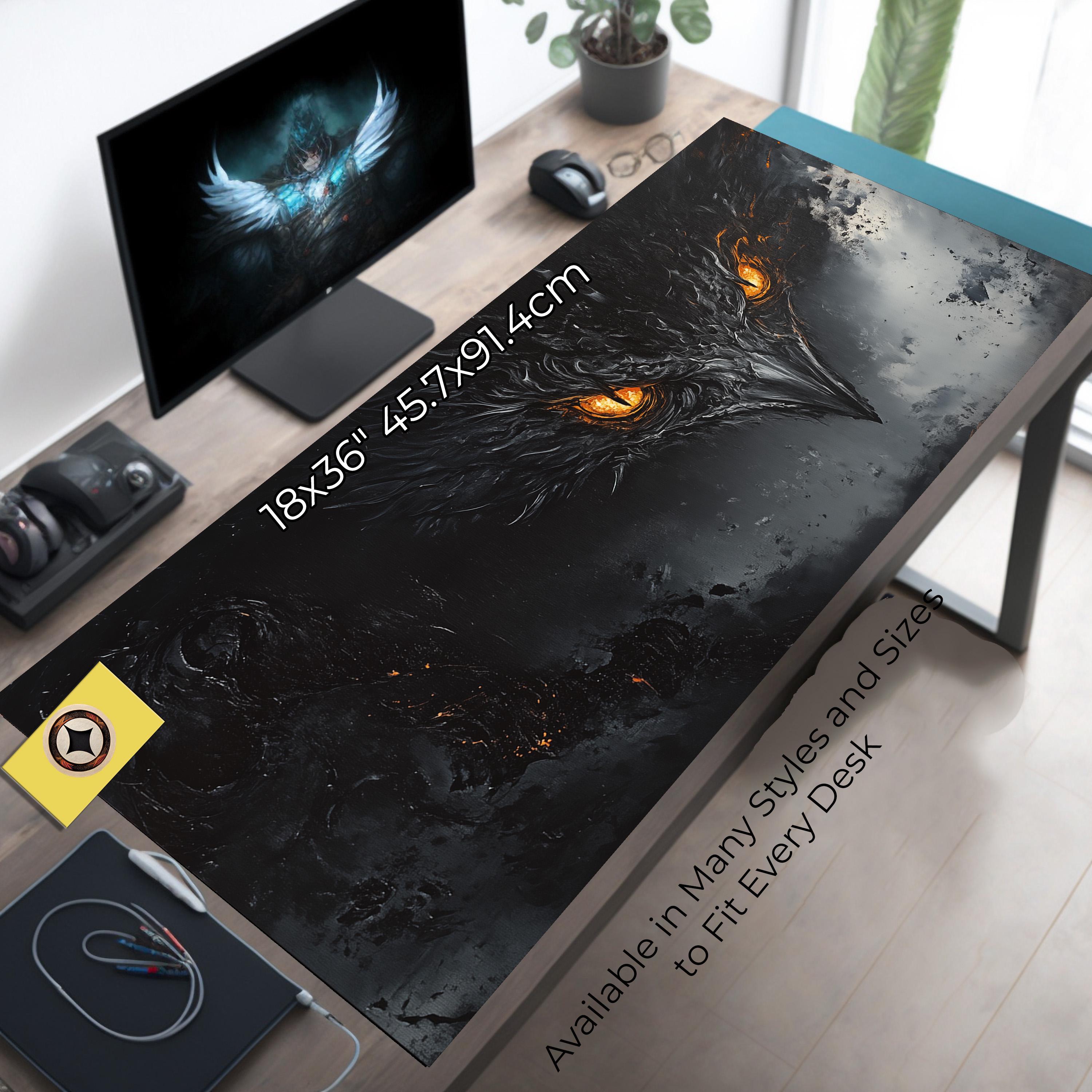 Angry Crow Specter Gaming Playmat for TCG or PC Gamers – Game Table Decor – Gamer Gift for Husband or Son or Boyfriend – Oversized Desk Pad 1881918078 9835 Angry Crow Specter Gaming Playmat for TCG or PC Gamers – Game Table Decor – Gamer Gift for Husband or Son or Boyfriend – Oversized Desk Pad 1881918078 9835