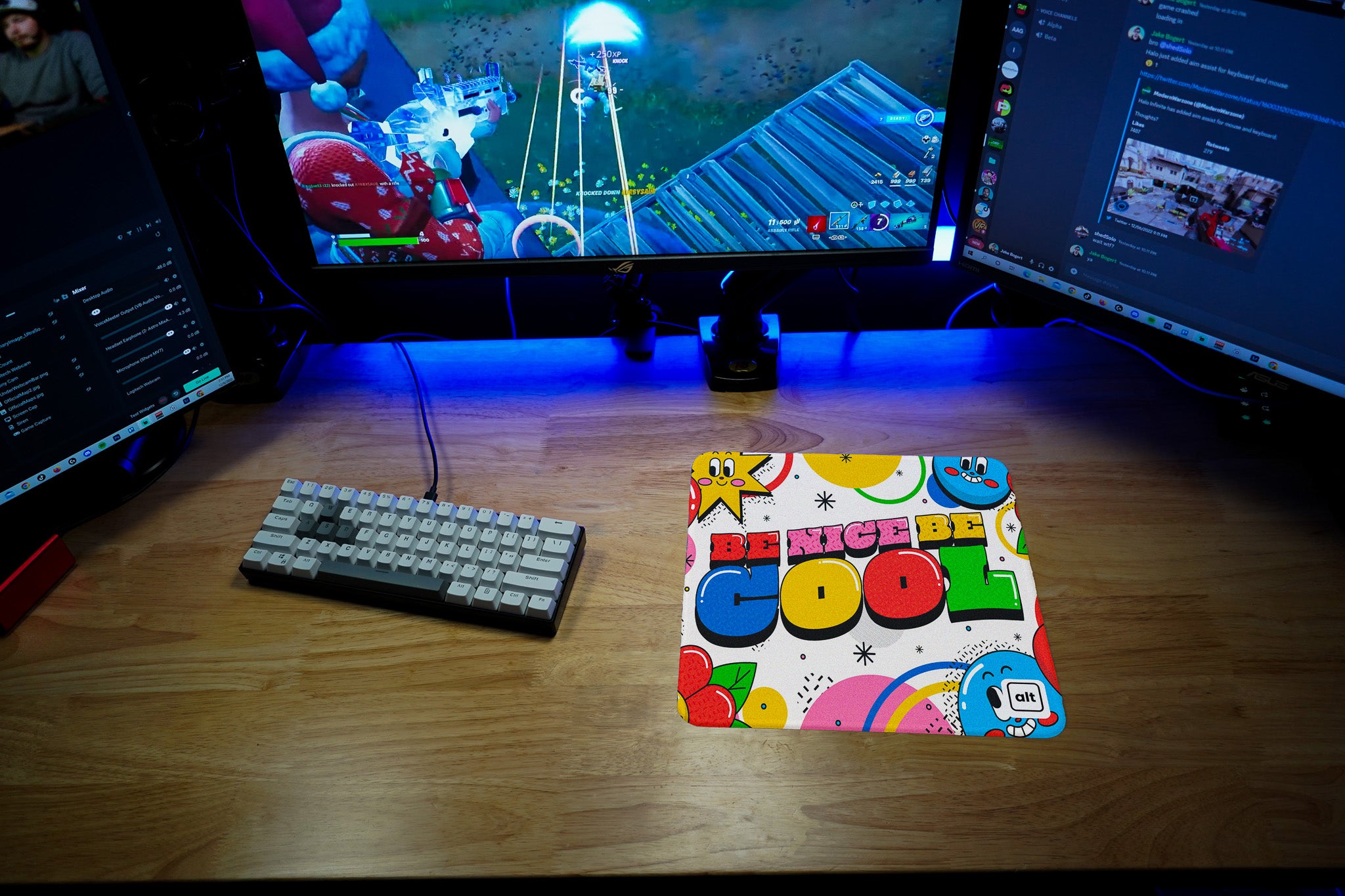 Be Nice Mousepad Be Nice Mousepad
