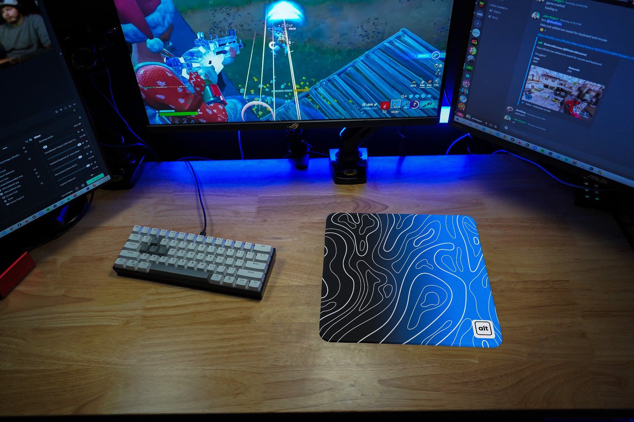 Bisman Ombre Damascus Mousepad Bisman Ombre Damascus Mousepad