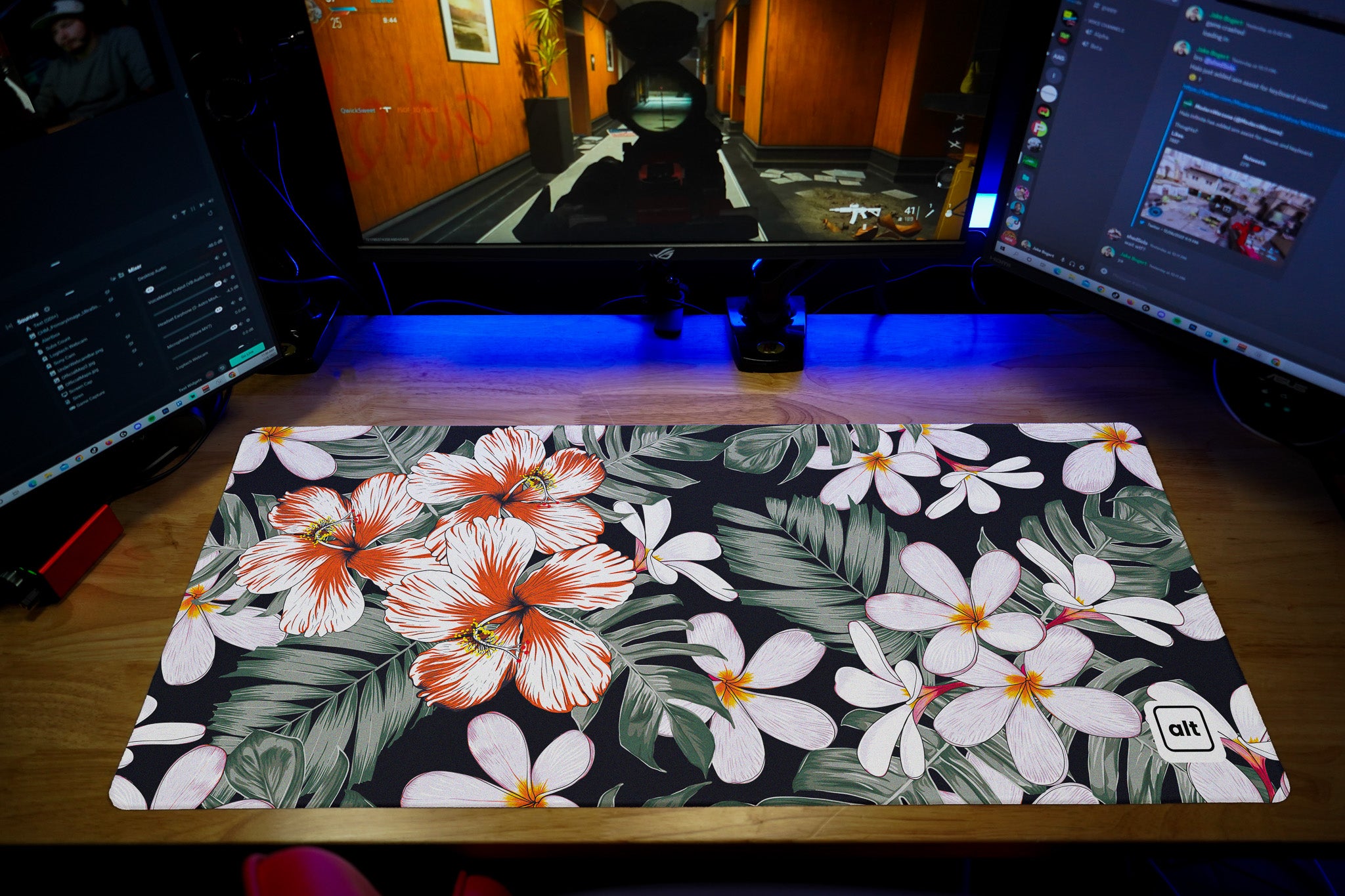 Blooming Flowers Mousepad