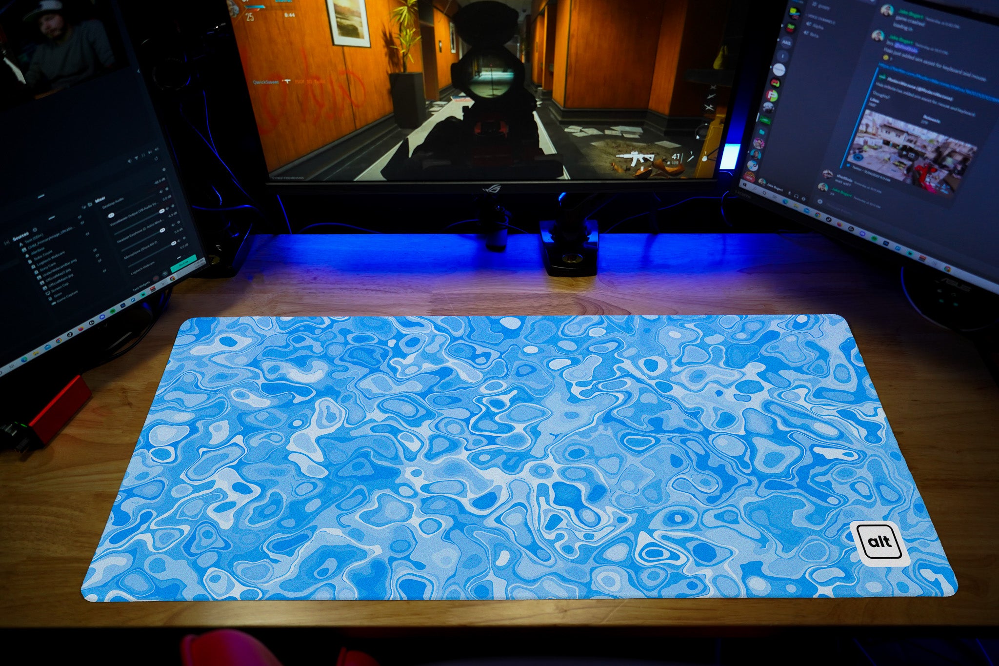 Blue Quartz Mousepad