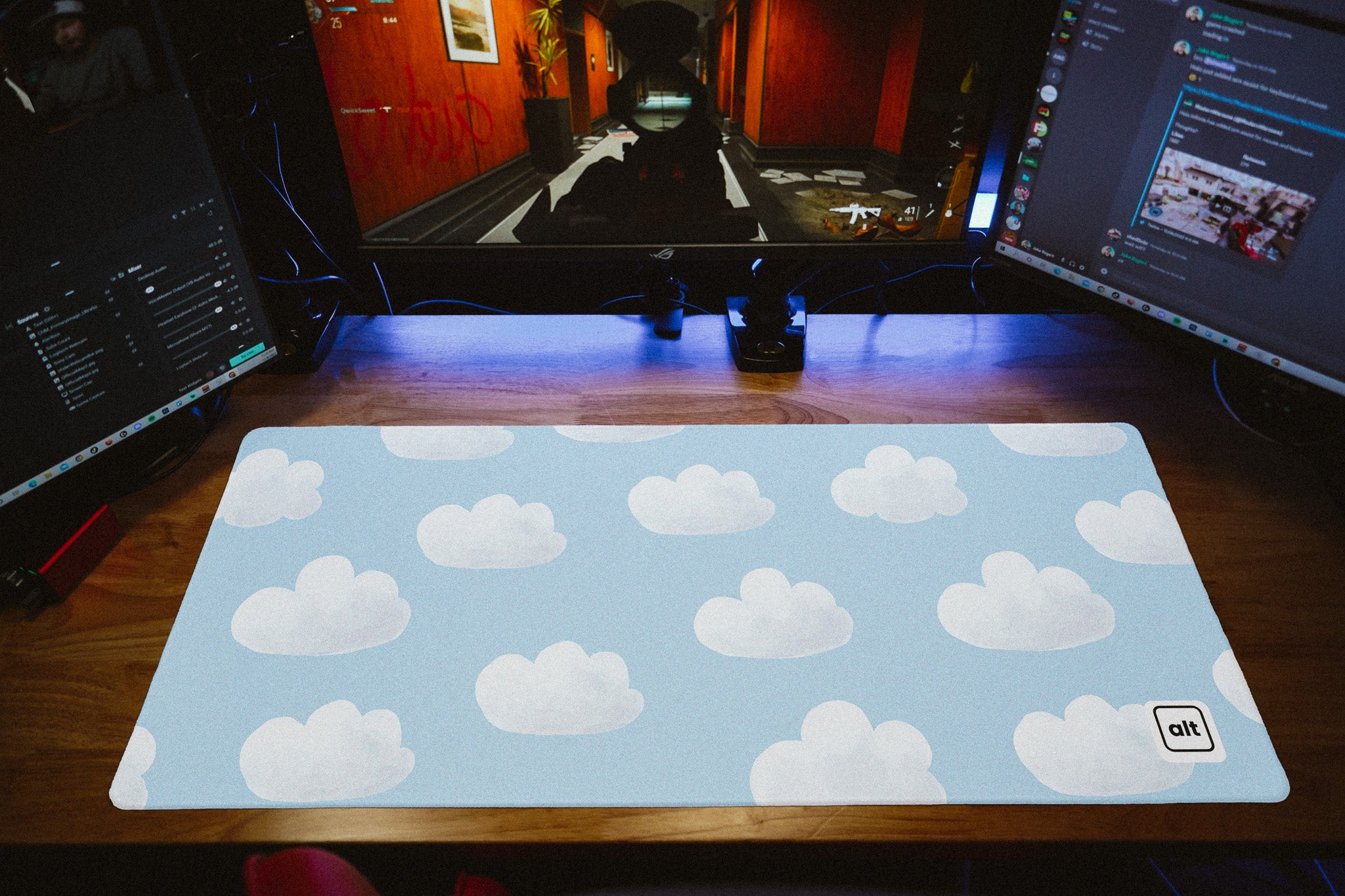 Cloudy Days Mousepad