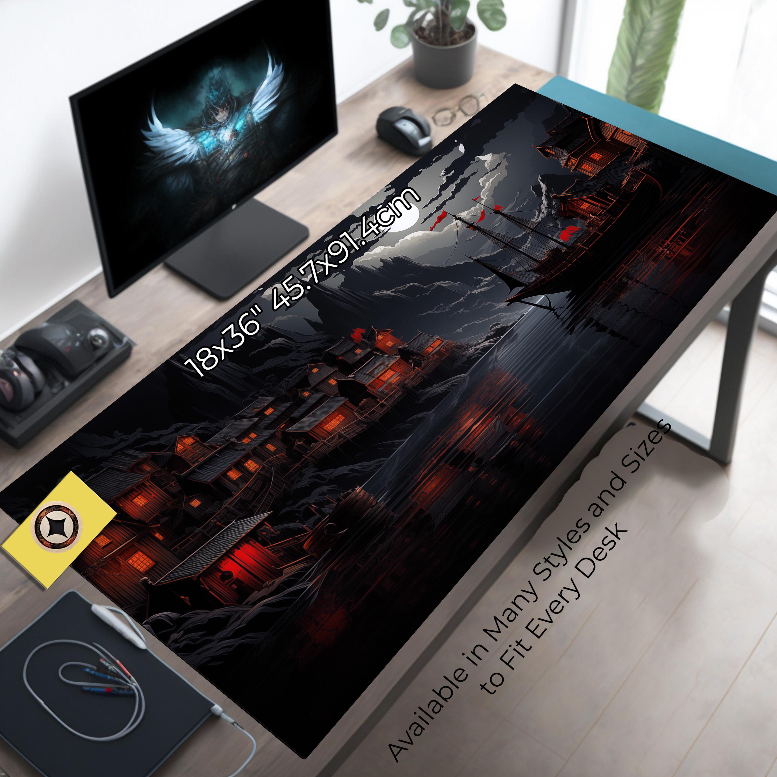 Fantasy Viking Village Gaming Playmat Desk Pad In Black Gray and Red – Gamer Gift – TCG Desk Mat Oversized Mousepad XL – Giant Mouse Pad 1895691887 4514 Fantasy Viking Village Gaming Playmat Desk Pad In Black Gray and Red – Gamer Gift – TCG Desk Mat Oversized Mousepad XL – Giant Mouse Pad 1895691887 4514