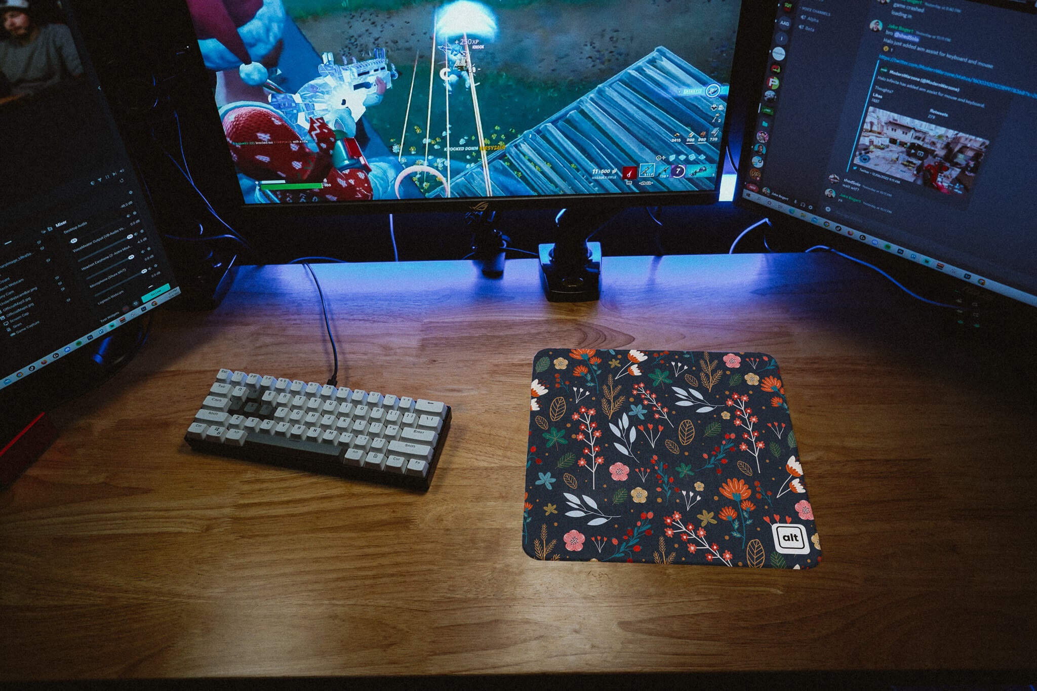 Floral Wonderland Mousepad Floral Wonderland Mousepad