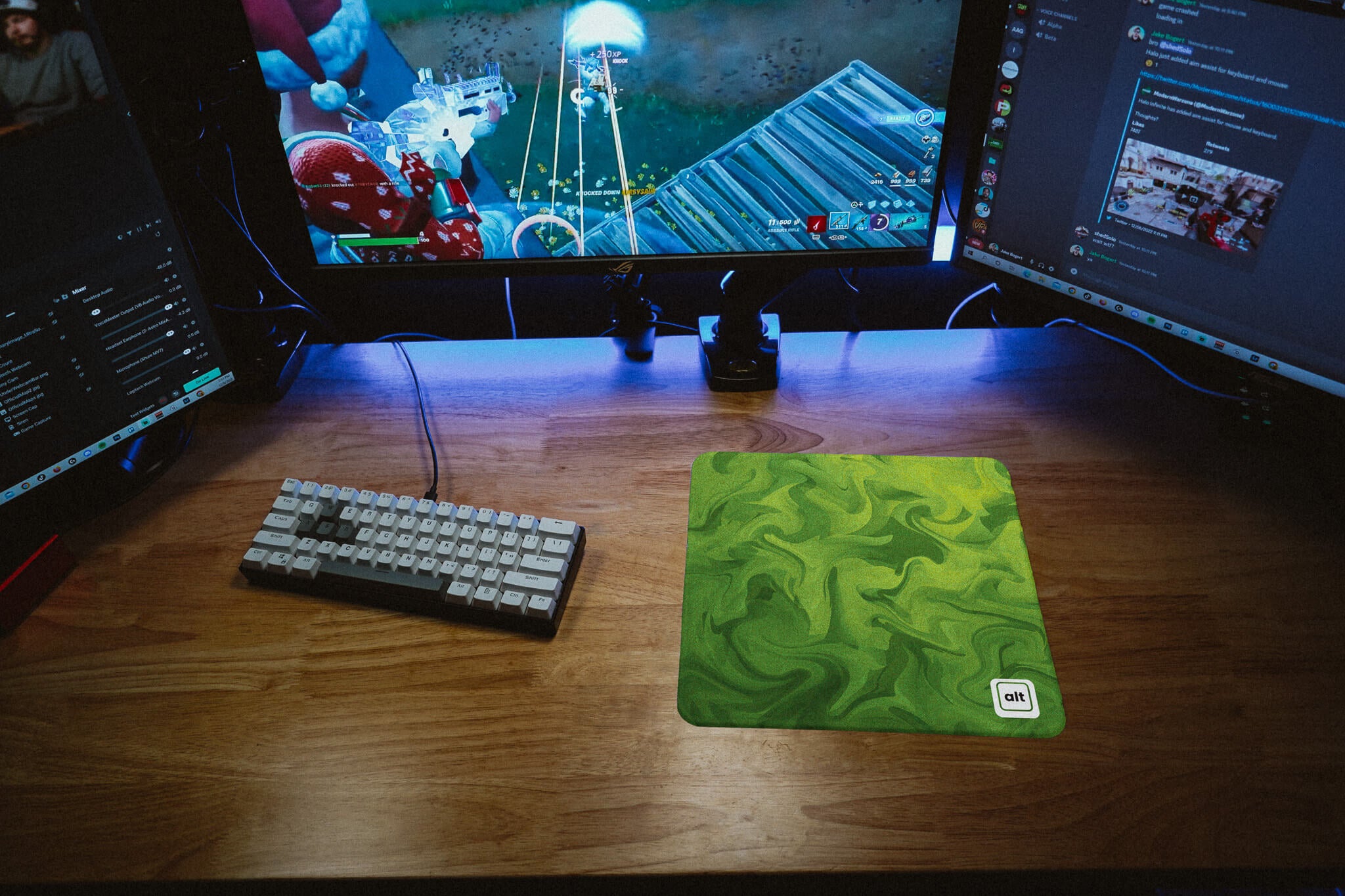 Green Liquify Mousepad Green Liquify Mousepad