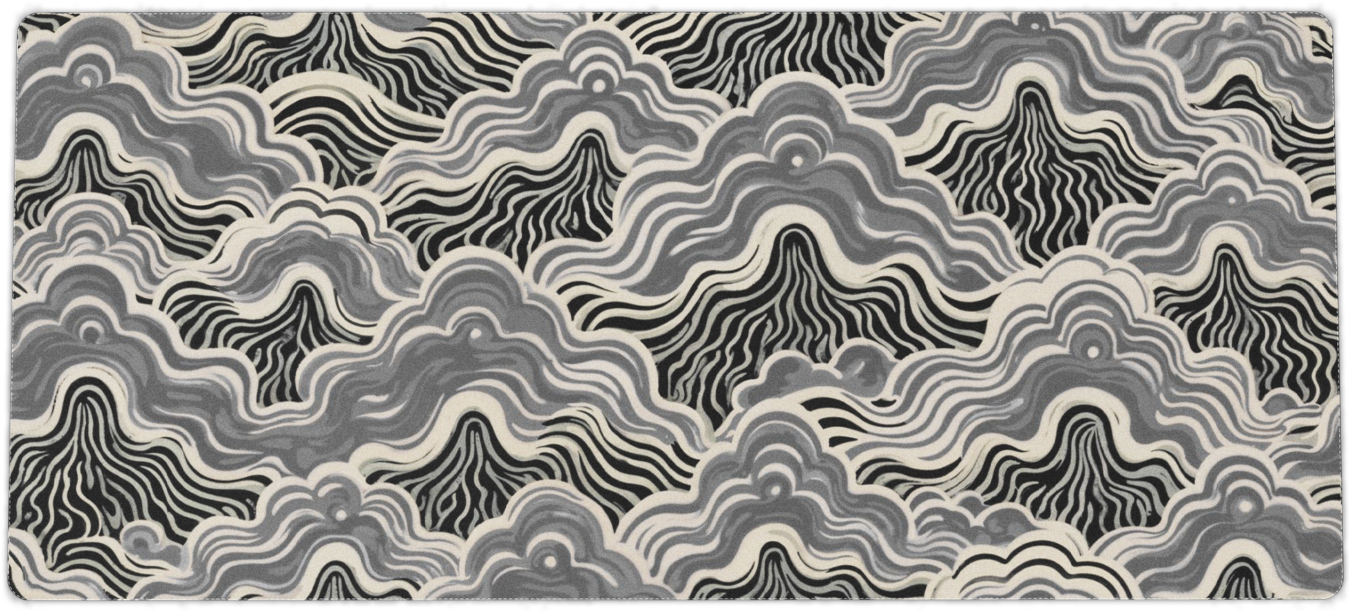 Inky Clouds Mousepad