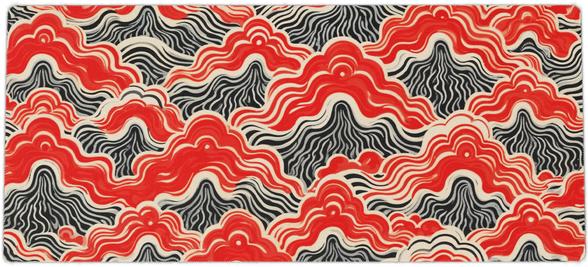 Inky Clouds Mousepad Inky Clouds Mousepad