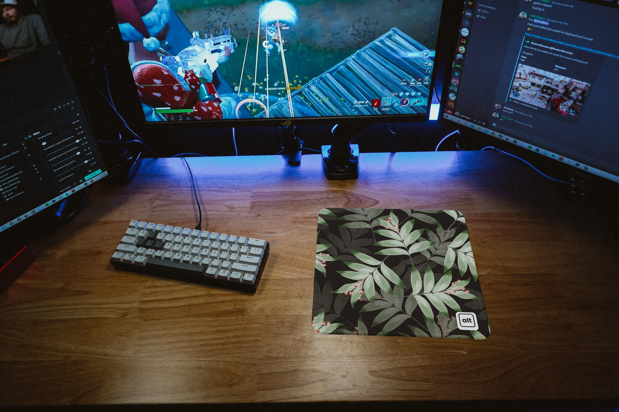 Leaf Print Mousepad Leaf Print Mousepad